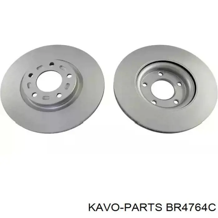 BR-4764-C Kavo Parts disco de freno delantero