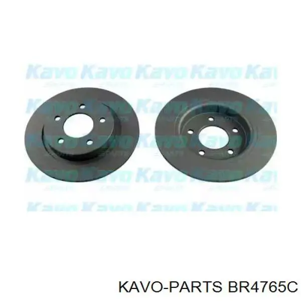 BR-4765-C Kavo Parts disco de freno trasero