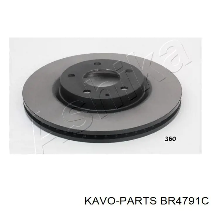 BR-4791-C Kavo Parts disco de freno delantero