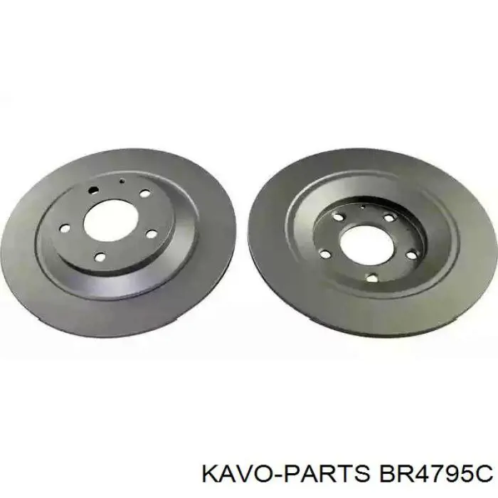 BR-4795-C Kavo Parts disco de freno trasero