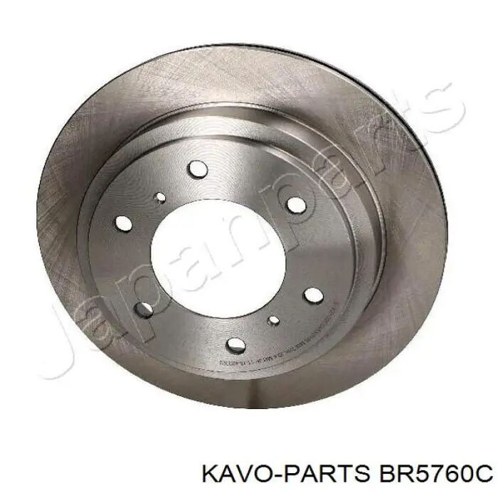 BR-5760-C Kavo Parts disco de freno trasero