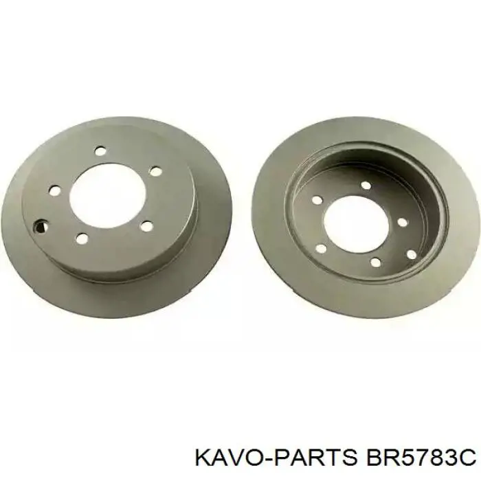 BR-5783-C Kavo Parts disco de freno trasero