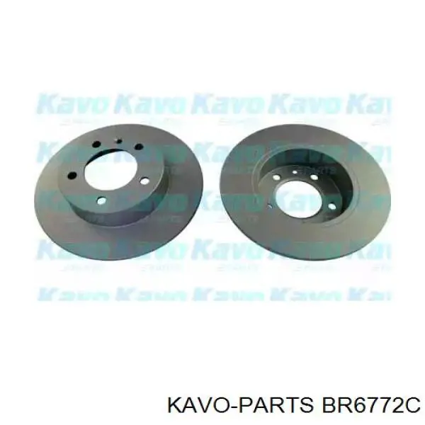 BR-6772-C Kavo Parts disco de freno trasero