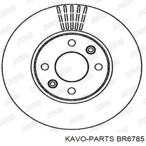 Freno de disco delantero Nissan Versa E12X