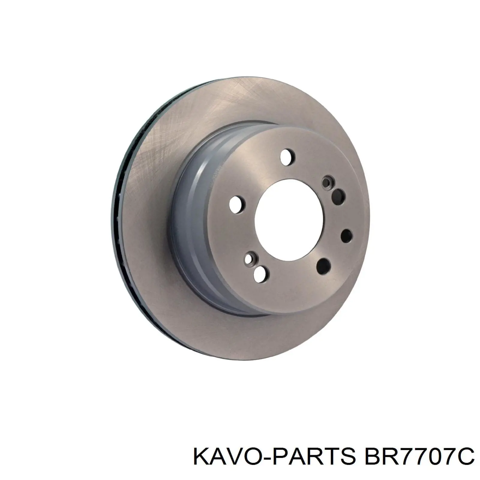 BR7707C Kavo Parts disco de freno trasero