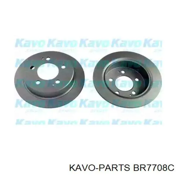 BR-7708-C Kavo Parts disco de freno trasero