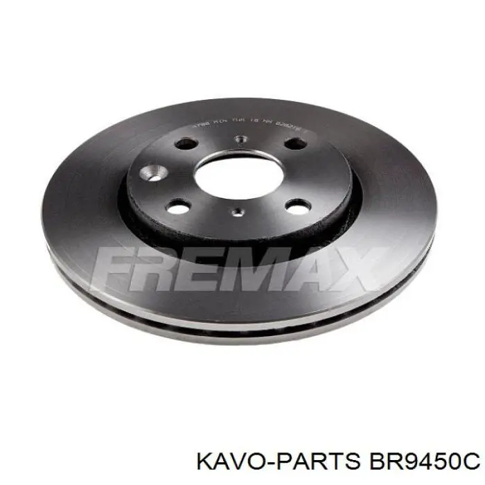 BR-9450-C Kavo Parts disco de freno delantero