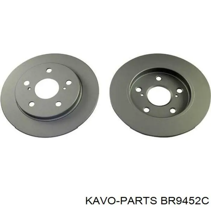 BR-9452-C Kavo Parts disco de freno trasero