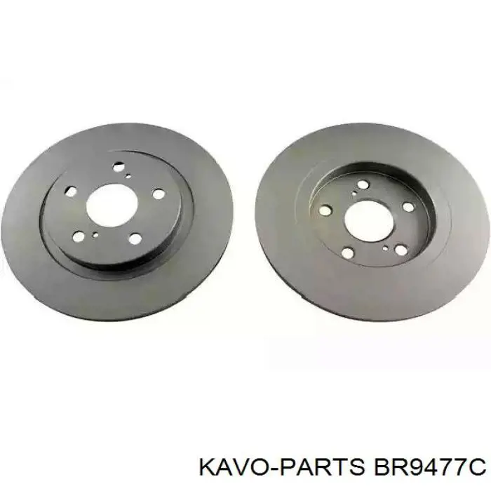 BR-9477-C Kavo Parts disco de freno trasero