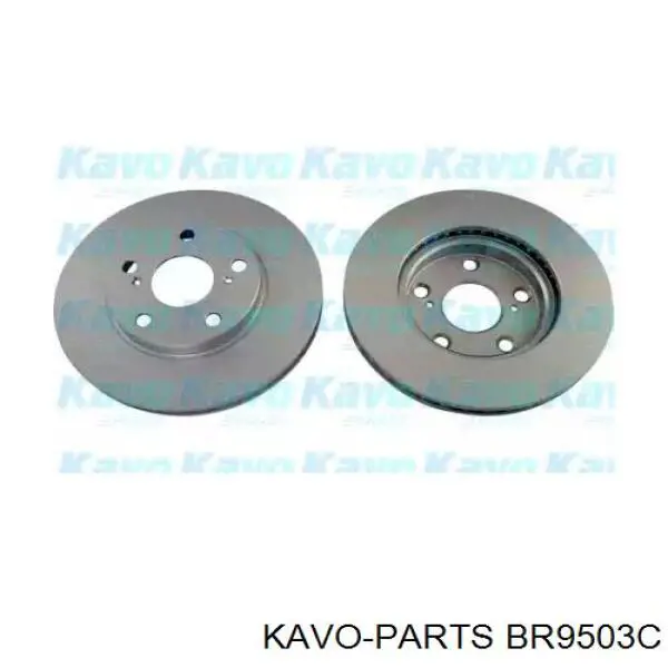 BR-9503-C Kavo Parts disco de freno delantero
