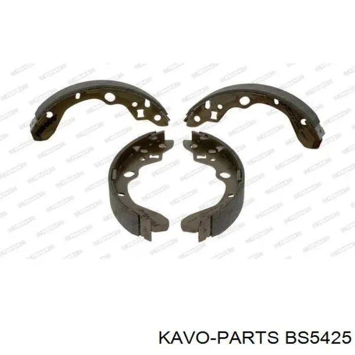 BS5425 Kavo Parts zapatas de frenos de tambor traseras