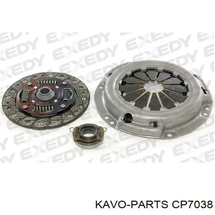 CP7038 Kavo Parts kit de embrague (3 partes)