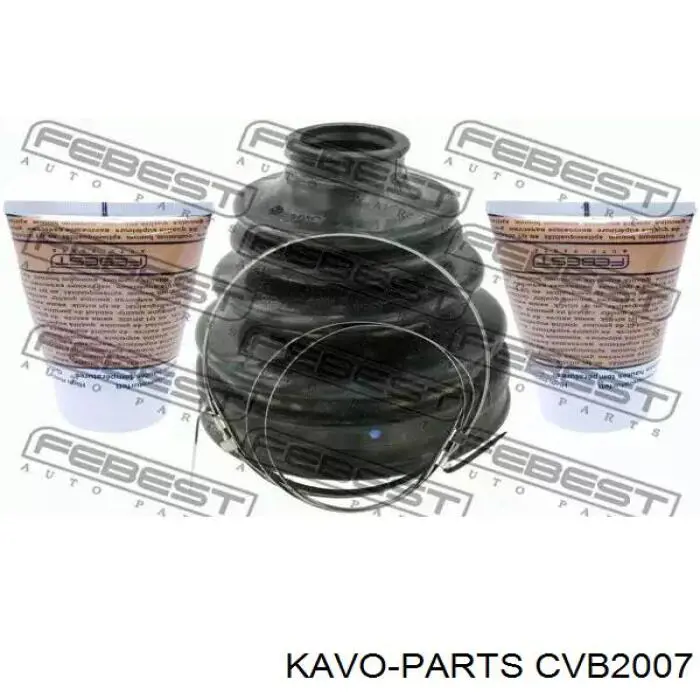 CVB2007 Kavo Parts fuelle, árbol de transmisión delantero exterior
