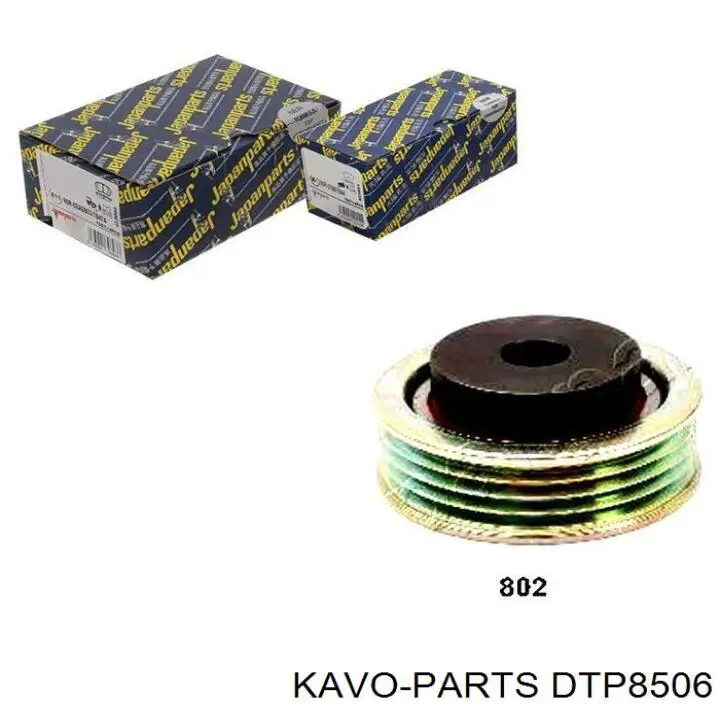 DTP-8506 Kavo Parts polea tensora, correa poli v