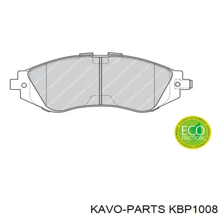 KBP-1008 Kavo Parts pastillas de freno delanteras