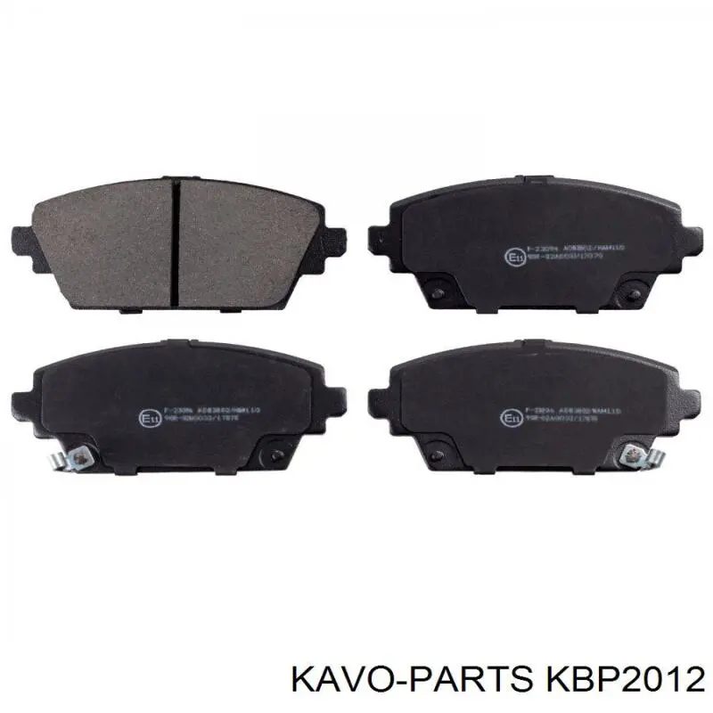 Pastillas freno delanteras Kavo Parts KBP2012 precio, desde 26,99 EUR