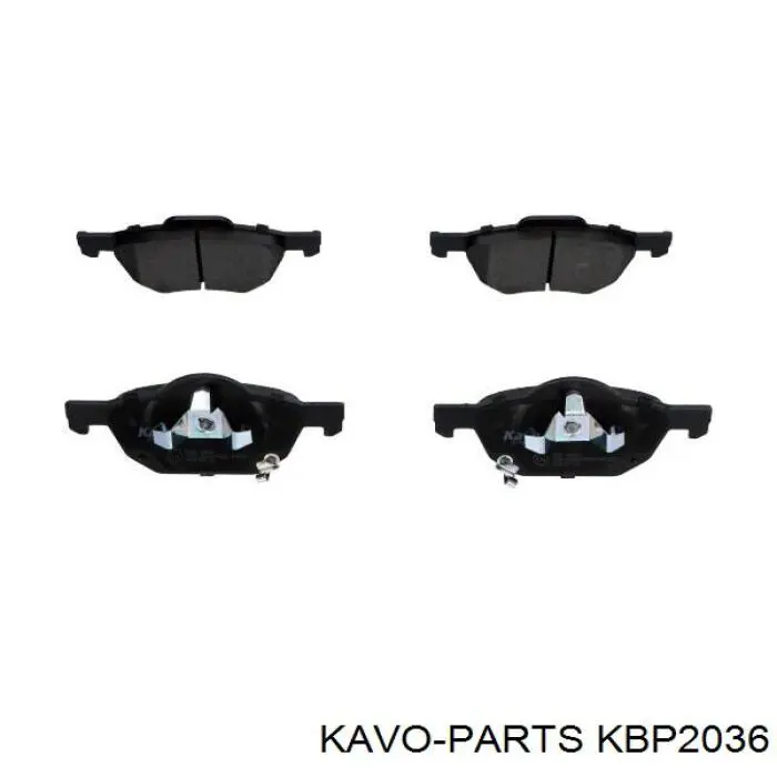 KBP-2036 Kavo Parts pastillas de freno delanteras