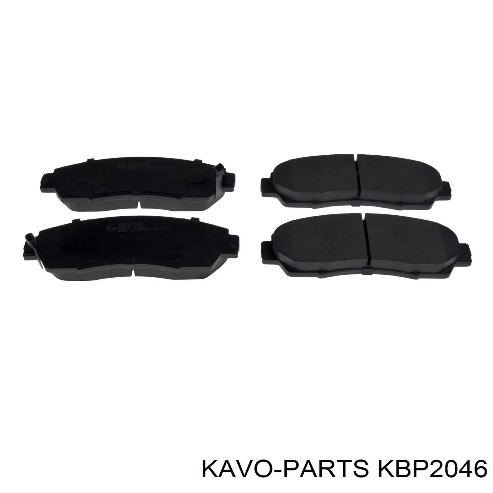 KBP-2046 Kavo Parts pastillas de freno delanteras