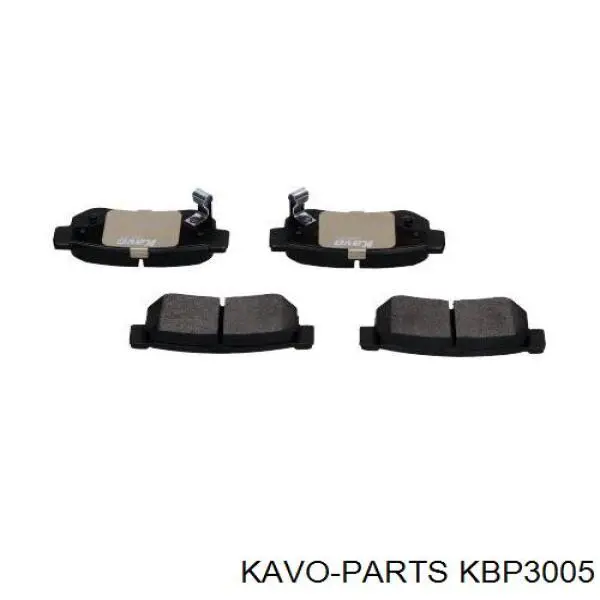 KBP-3005 Kavo Parts pastillas de freno traseras
