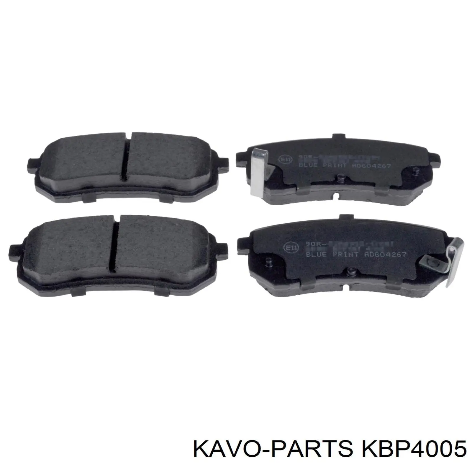KBP-4005 Kavo Parts pastillas de freno traseras
