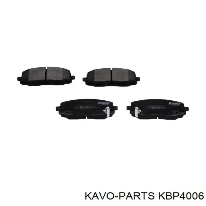 KBP-4006 Kavo Parts pastillas de freno delanteras
