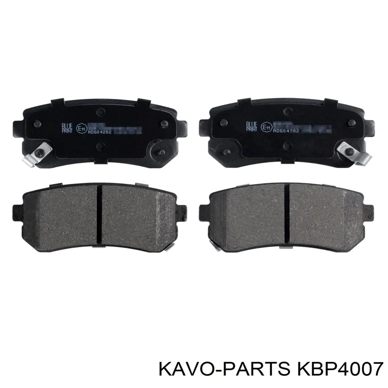 KBP-4007 Kavo Parts pastillas de freno traseras