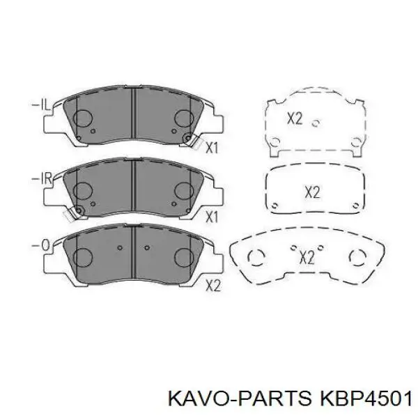 Pastillas de freno delanteras Mazda 323 BA