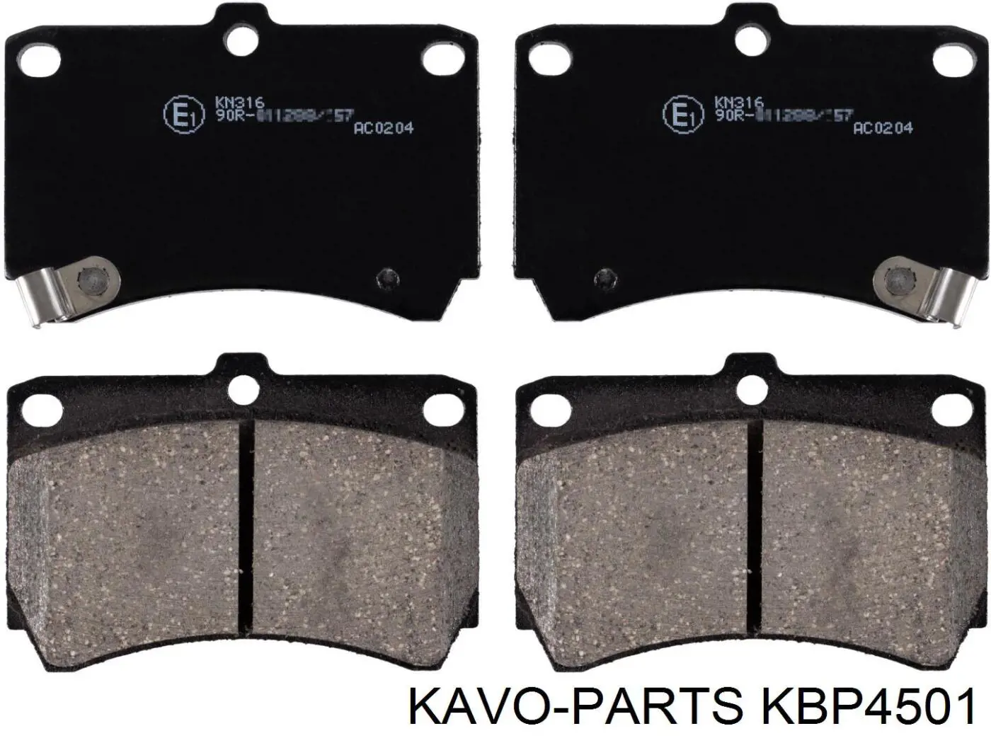 KBP-4501 Kavo Parts pastillas de freno delanteras
