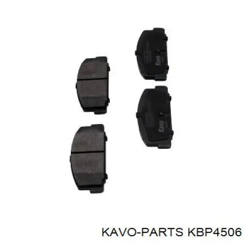 KBP-4506 Kavo Parts pastillas de freno traseras