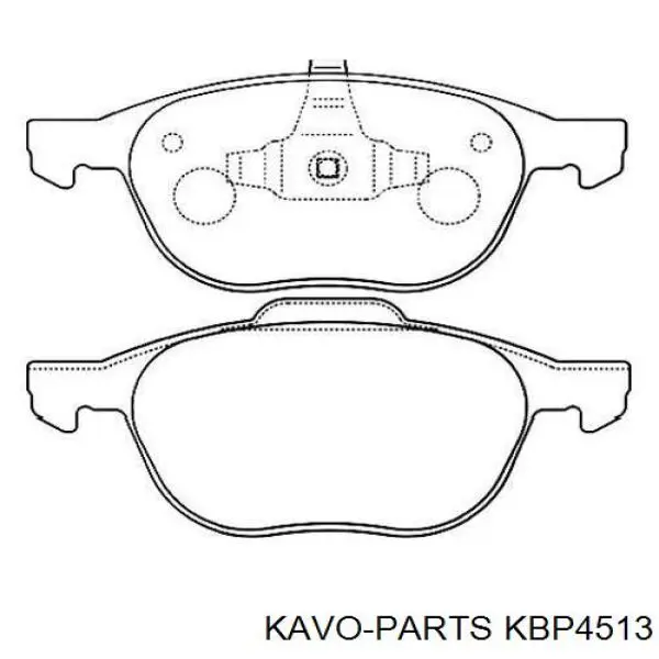 Pastillas de freno KBP4513 Kavo Parts
