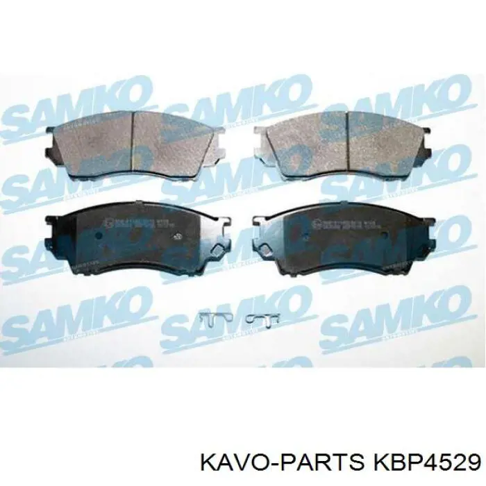 KBP4529 Kavo Parts pastillas de freno delanteras