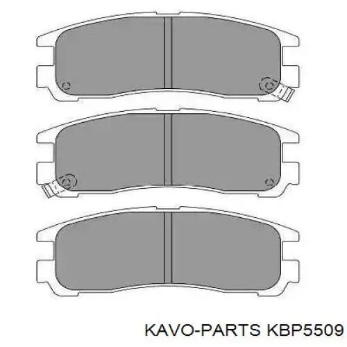 KBP-5509 Kavo Parts pastillas de freno traseras