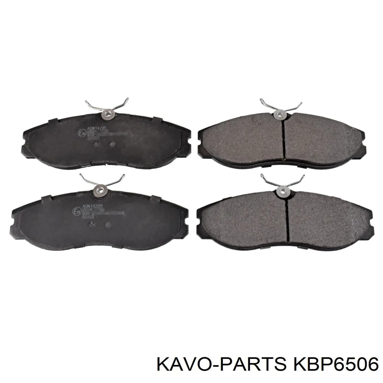 KBP-6506 Kavo Parts pastillas de freno delanteras