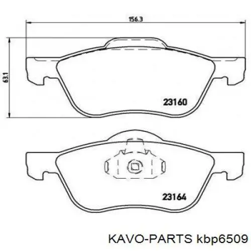 Pastillas de freno delanteras Nissan Primera P11