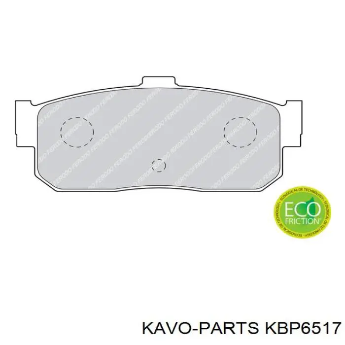 Pastillas traseras de freno Kavo Parts KBP6517 precio, desde 19,53 EUR