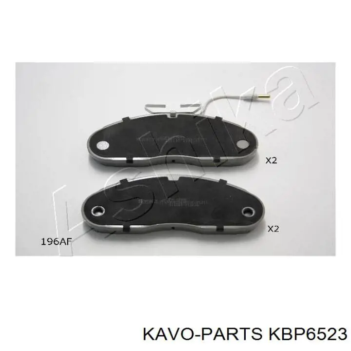 KBP-6523 Kavo Parts pastillas de freno delanteras