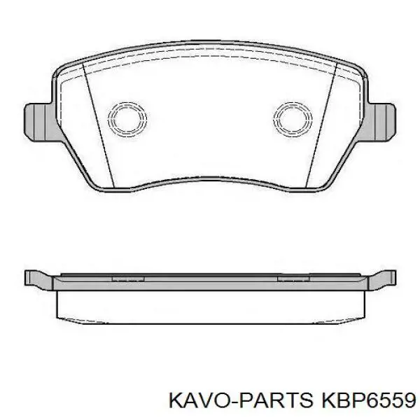 Pastillas freno delanteras Kavo Parts KBP6559 precio, desde 20,83 EUR