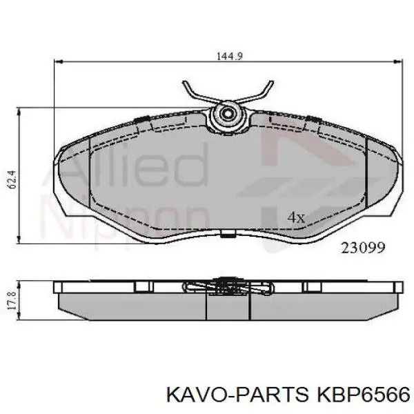 Pastillas de freno delanteras Renault Trafic 2 FL