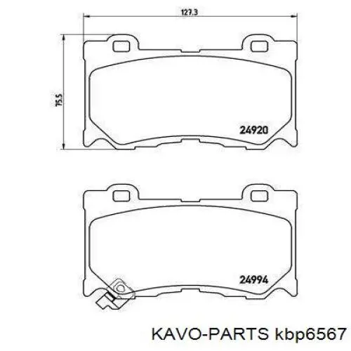 Pastillas de freno delanteras Nissan Navara D40M