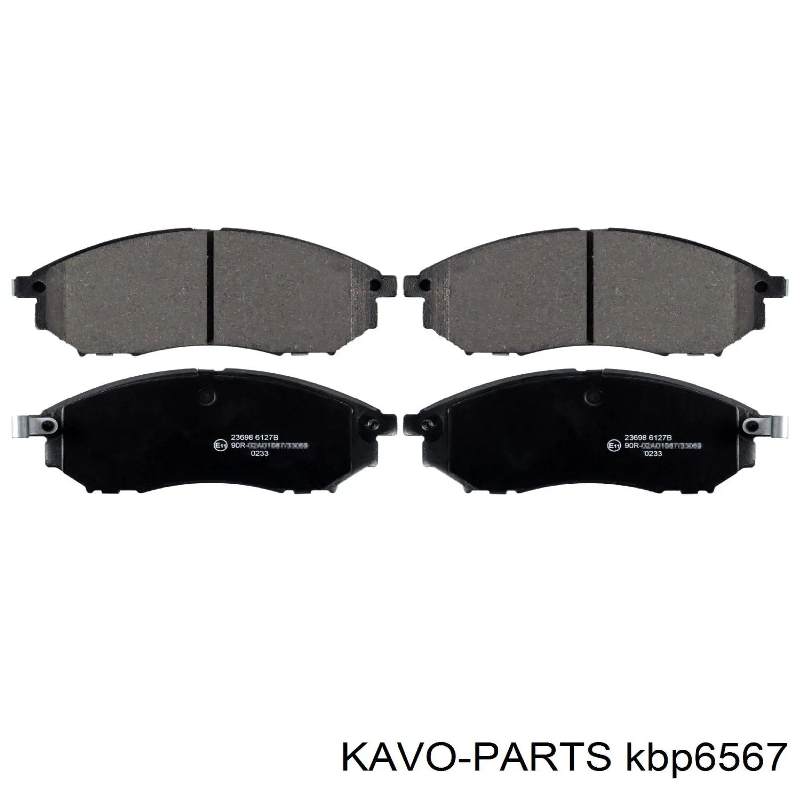 Pastillas de freno delanteras Nissan Navara D40M