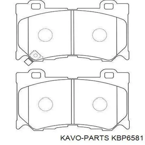 KBP-6581 Kavo Parts pastillas de freno delanteras