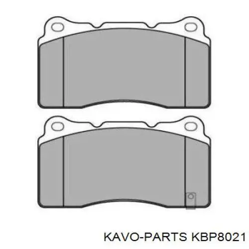 KBP-8021 Kavo Parts pastillas de freno delanteras
