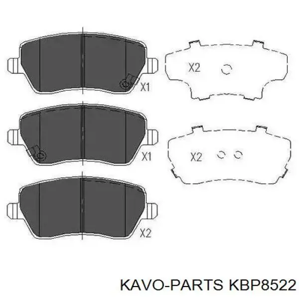 Pastillas freno delanteras Kavo Parts KBP8522 precio, desde 22,58 EUR
