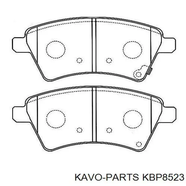 KBP-8523 Kavo Parts pastillas de freno delanteras