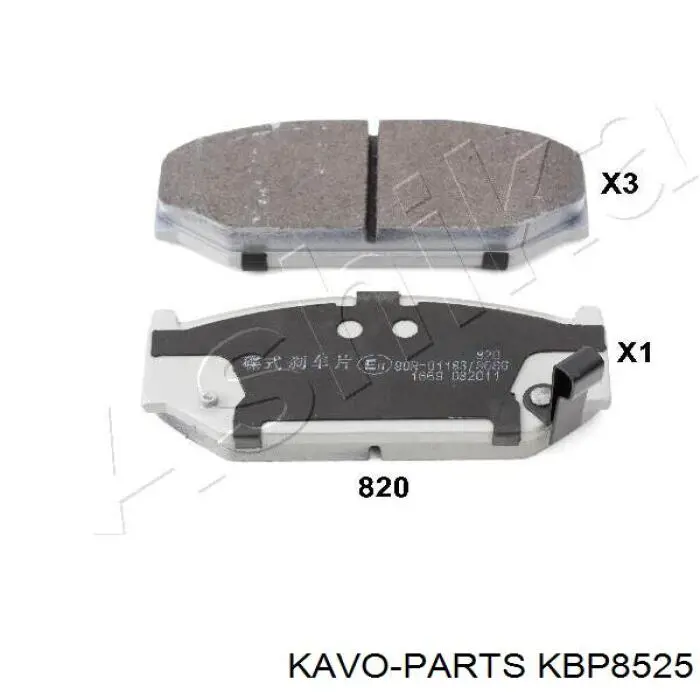Pastillas de freno delanteras Suzuki Swift 4 MZ, EZ