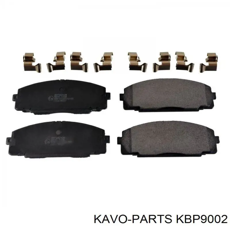 KBP-9002 Kavo Parts pastillas de freno delanteras
