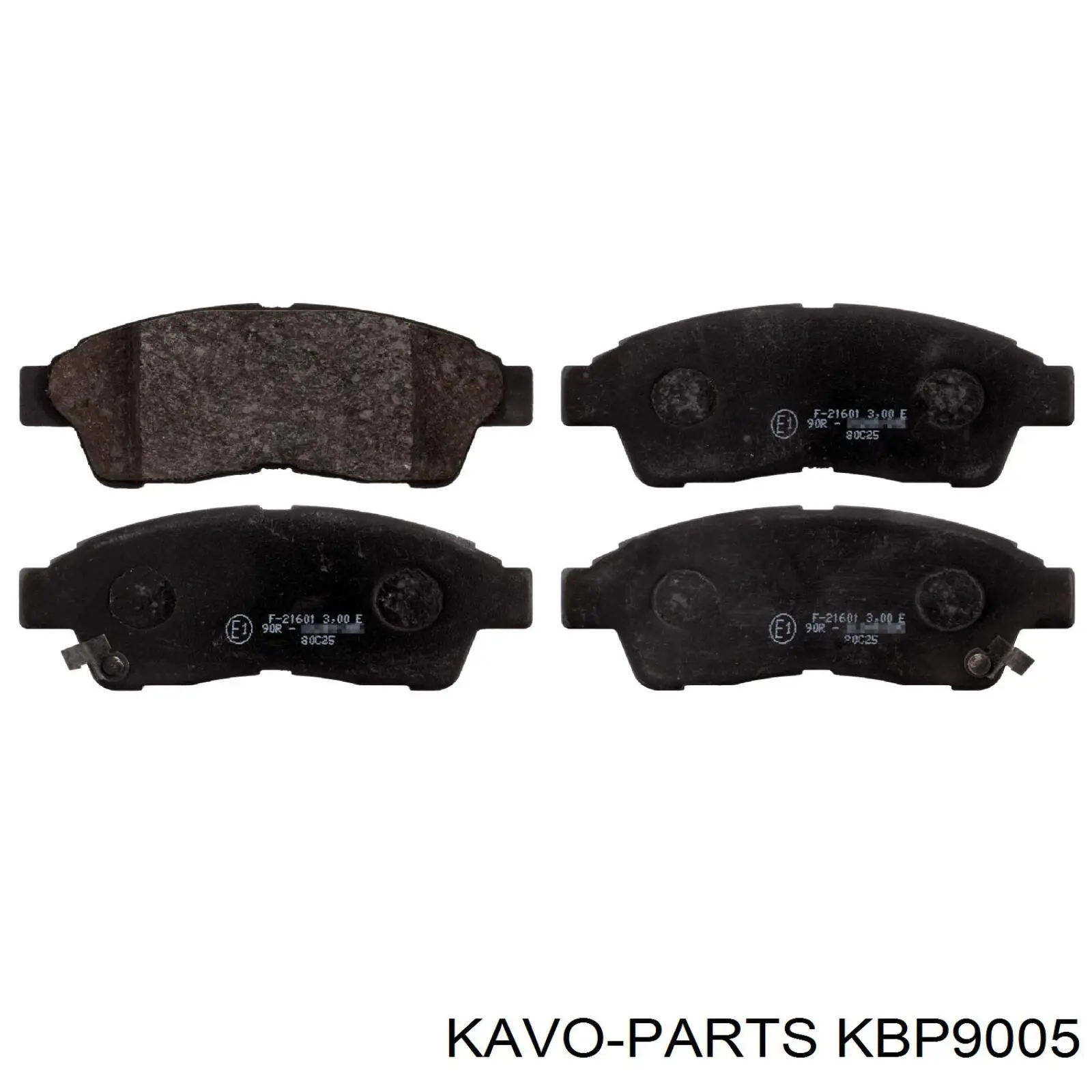 KBP-9005 Kavo Parts pastillas de freno delanteras