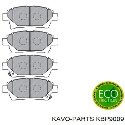 Pastillas de freno delanteras Toyota Prius NHW20