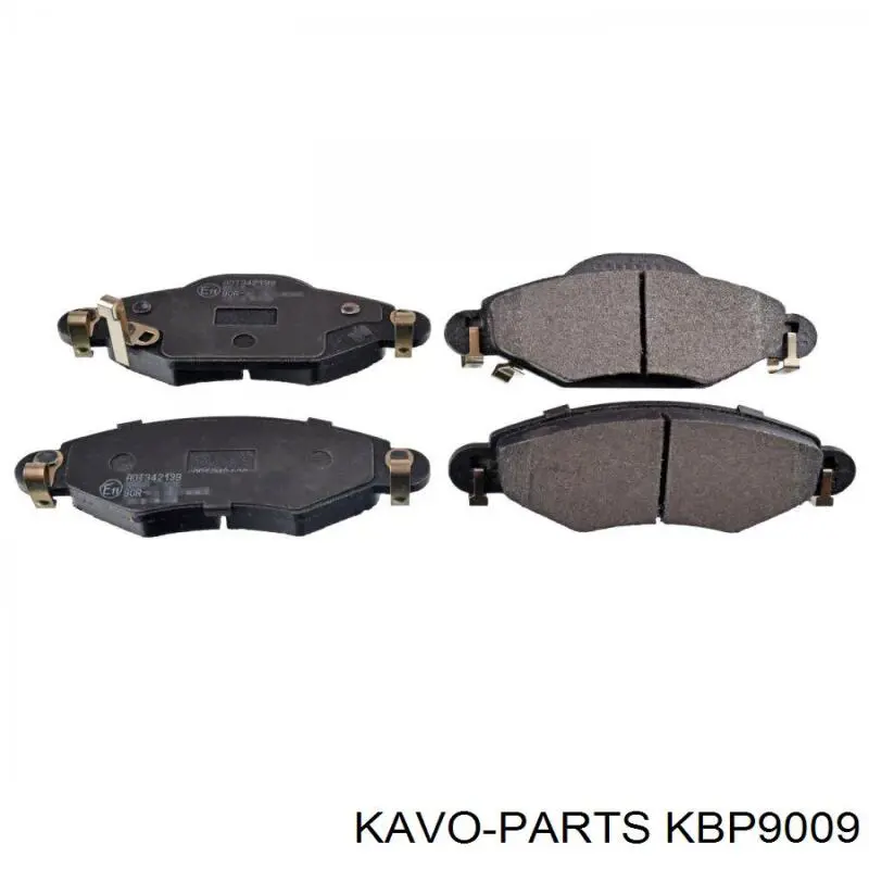 Pastillas de freno delanteras Toyota Prius NHW20