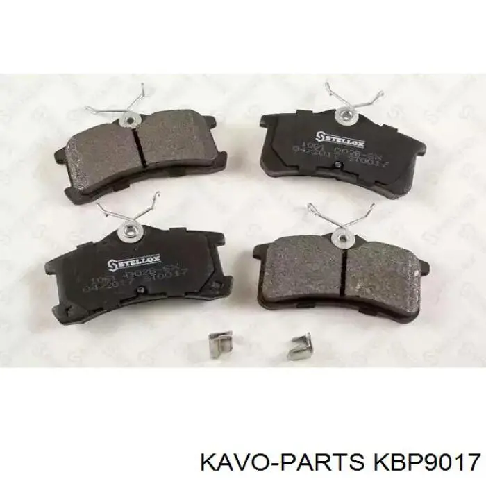 KBP-9017 Kavo Parts pastillas de freno traseras